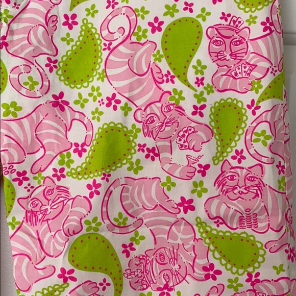 Lilly Pulitzer white label Blackjack Tiger print - Picture 2 of 5